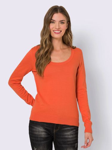 Pull col rond basique et facile à associer, coloris tendance - Linea Tesini - Modalova