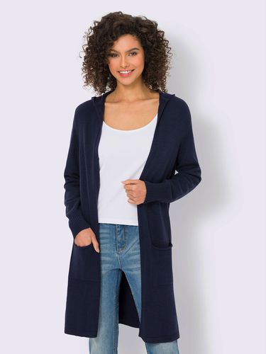 Veste longue en tricot style cardigan - Linea Tesini - Modalova