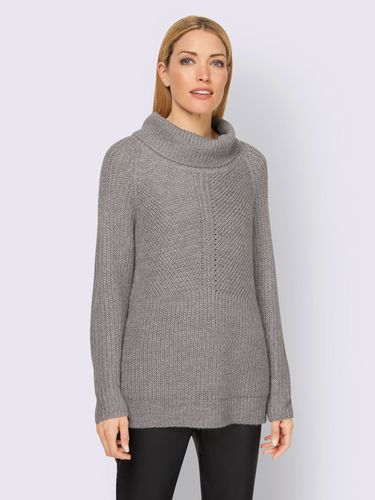 Pull à col roulé motif maille moderne - Rick Cardona - Modalova
