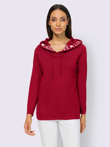 Pull à capuche capuche avec coulisse et lien à nouer - Rick Cardona - Modalova