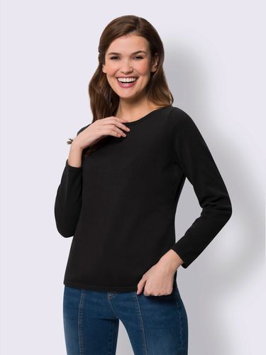 Pull en coton bords roulés aux finitions - Best Connection - Modalova