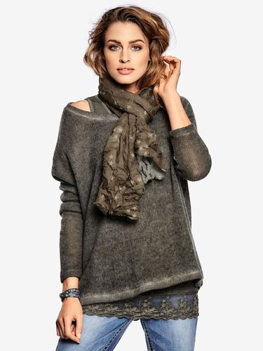 T-shirt 2 en 1 look 2 en 1, livré avec l'écharpe - Linea Tesini - Modalova