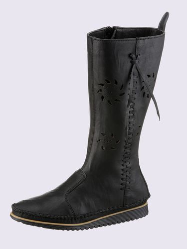 Bottes cuir nappa de vache - Helline - Modalova