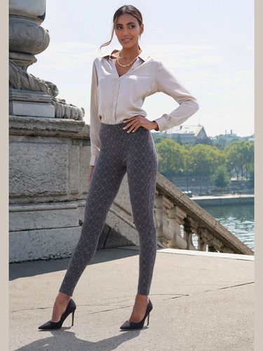 Legging caleçon ajouré au motif tricoté - LASCANA - Modalova