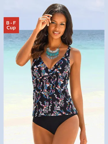 Tankini à armatures bretelles réglables - petite fleur - Modalova