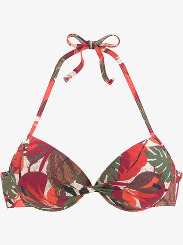 Haut de bikini push-up imprimé tropical - LASCANA - Modalova