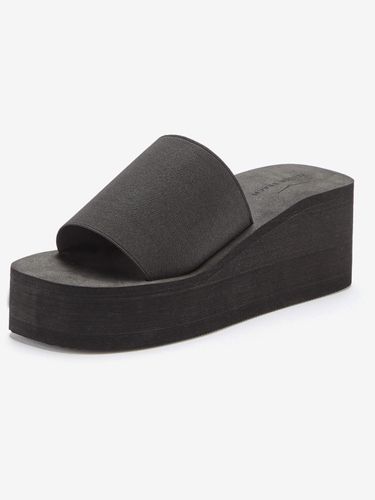 Mules de bain avec brides élastiques, talon compensé et semelle imperméable - Venice Beach - Modalova
