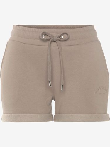 Short décontracté short en coton molletonné avec logo brodé - LASCANA - Modalova