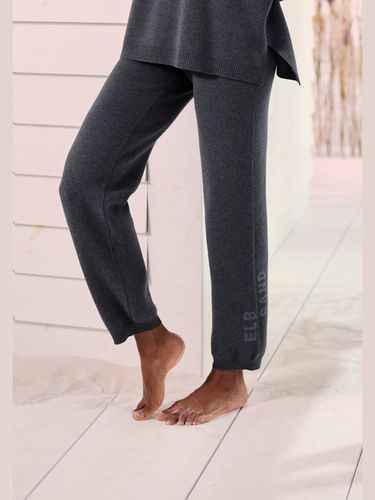 Pantalon en tricot doux et extensible - Elbsand - Modalova