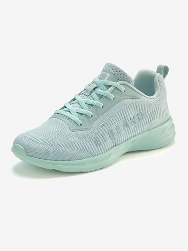 Baskets sneakers sportives et légères à enfiler, très confortables grâce au talon légèrement rembourré - Elbsand - Modalova