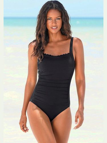 Maillot de bain bords ondulés au laser - LASCANA - Modalova