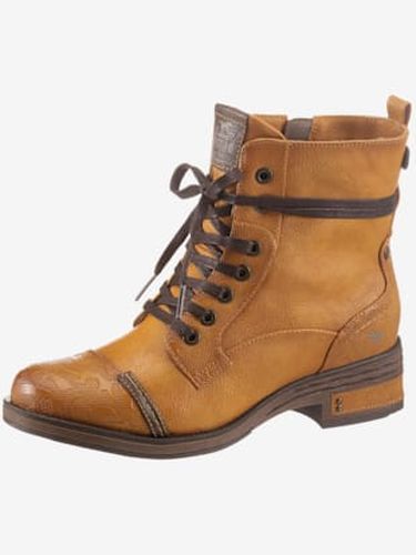 Bottines à lacets fine perforation au talon et aux orteils - - - Mustang Shoes - Modalova