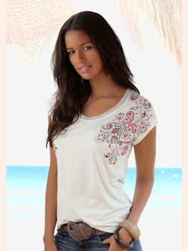T-shirt à imprimé floral - Beachtime - Modalova