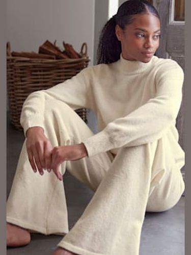 Pantalon en tricot avec jambes larges - LASCANA - Modalova