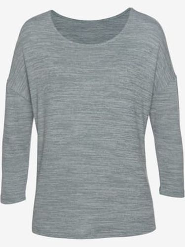 T-shirt à manches 3/4 aspect chiné tendance - Vivance - Modalova