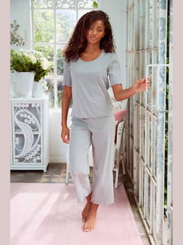 Bas de pyjama pantalon de nuit avec ourlet babylock - s.Oliver - Modalova