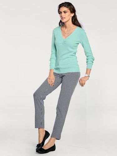 Pull en tricot fin 10% soie - Ashley Brooke - Modalova