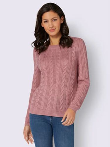 Pull encolure ronde superbe motif torsadé - Witt - Modalova