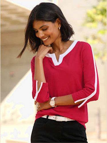 T-shirt à manches 3/4 contrastes décoratifs - Witt - Modalova