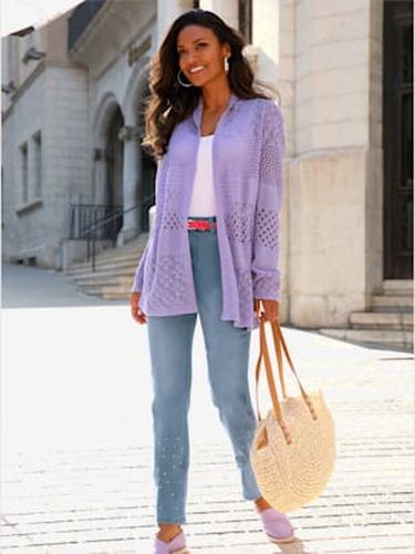 Veste en tricot ajouré motif ajouré intégral - Witt - Modalova