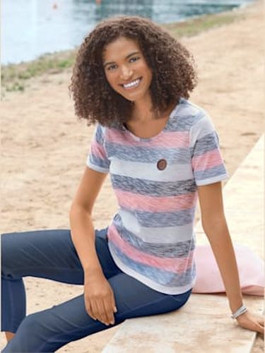 T-shirt à rayures pur coton - Collection L - Modalova