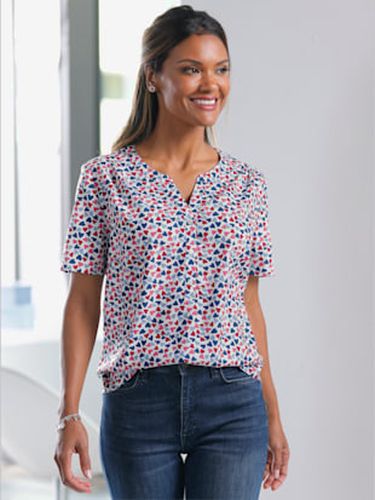 Chemisier à manches courtes fronces aux épaules - Witt - Modalova