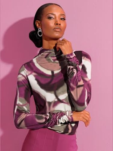 T-shirt à manches longues viscose - Creation L - Modalova