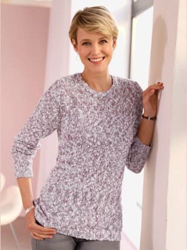 Pull encolure ronde fil fantaisie décoratif - Witt - Modalova