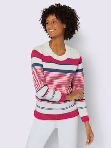 Pull encolure ronde pur coton - Collection L - Modalova