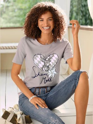 T-shirt imprimé 50% coton - Collection L - Modalova