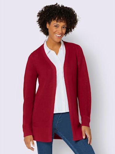Veste longue en tricot 50% coton - Collection L - Modalova