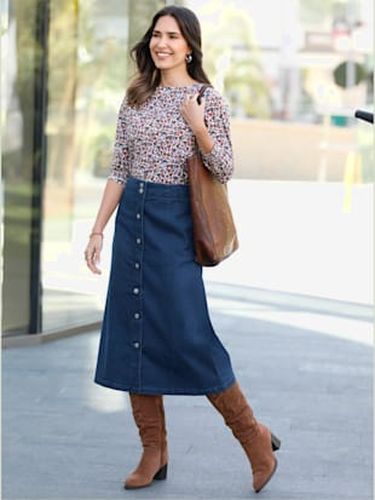 T-shirt à manches longues pur coton - Witt - Modalova