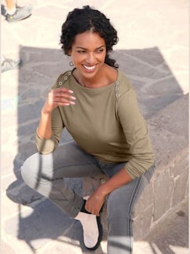 T-shirt à manches longues 50% coton - Collection L - Modalova