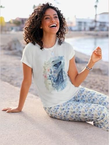 T-shirt à encolure ronde imprimé floral - Witt - Modalova