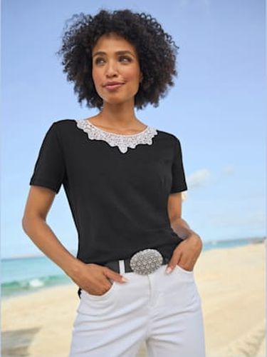 T-shirt à manches courtes jolie dentelle sur l'encolure - Witt - Modalova