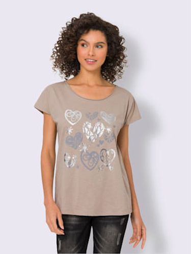 T-shirt imprimé joli imprimé feuille devant - Linea Tesini - Modalova