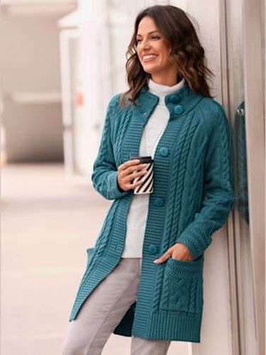 Veste longue en tricot 50% coton - Witt - Modalova