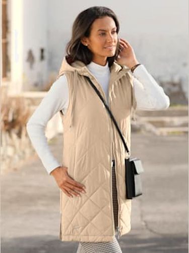 Gilet long brillance discrète - Collection L - Modalova