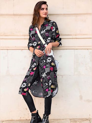 Robe-chemisier qualité tissée - Witt - Modalova