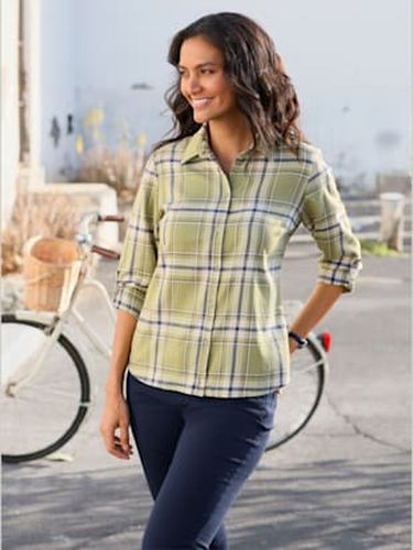 Chemisier en flanelle pur coton - Collection L - Modalova