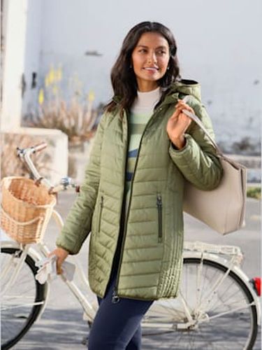 Veste longue qualité légèrement brillante - Collection L - Modalova