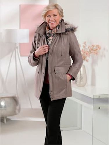 Veste capuche amovible avec empiècement imitation fourrure - Witt - Modalova