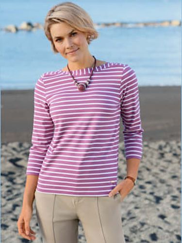 T-shirt rayé 95% coton - Collection L - Modalova