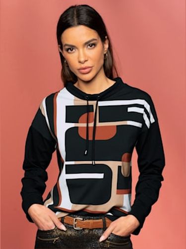 T-shirt à manches longues imprimé graphique - Witt - Modalova