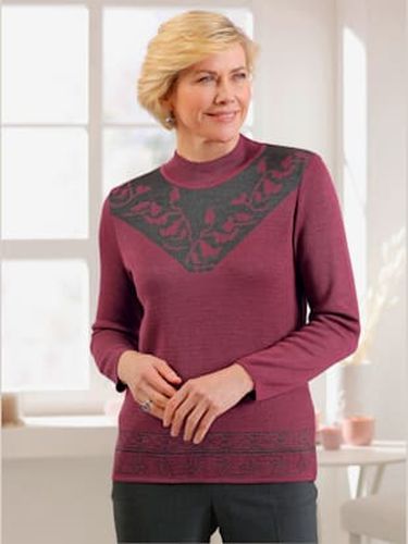 Pull encolure ronde 50% laine vierge - Witt - Modalova
