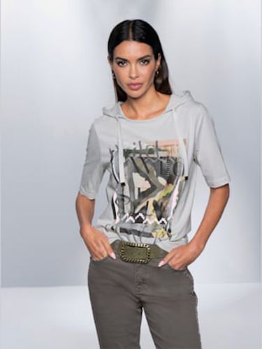 T-shirt à capuche motif imprimé devant - Rick Cardona - Modalova