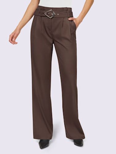 Pantalon qualité flanelle confortable à porter - Ashley Brooke - Modalova