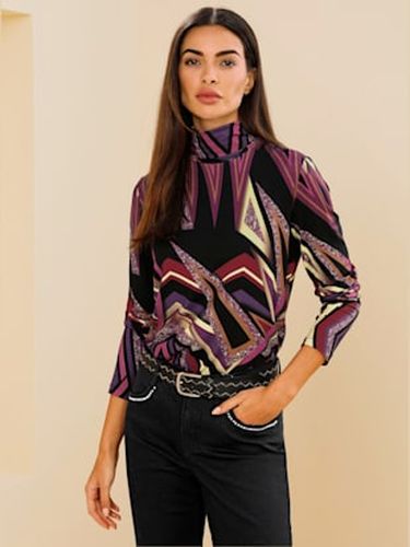 T-shirt col roulé motif imprimé exclusif - - - Rick Cardona - Modalova
