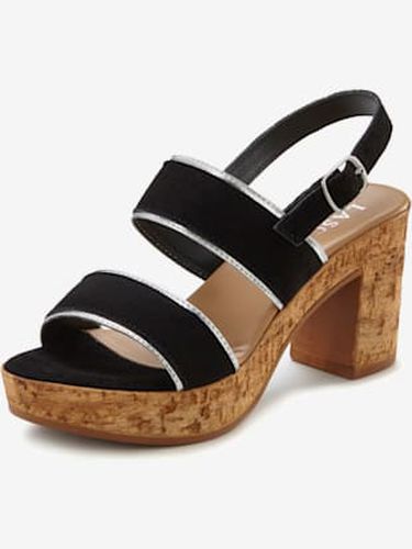 Sandales compensées cuir de qualité - - / - LASCANA - Modalova