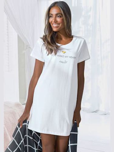 Chemise de nuit t-shirt de nuit avec imprimé devant - Vivance Dreams - Modalova